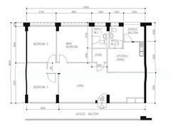 Blk 617 Choa Chu Kang North 7 (Choa Chu Kang), HDB 4 Rooms #570626391